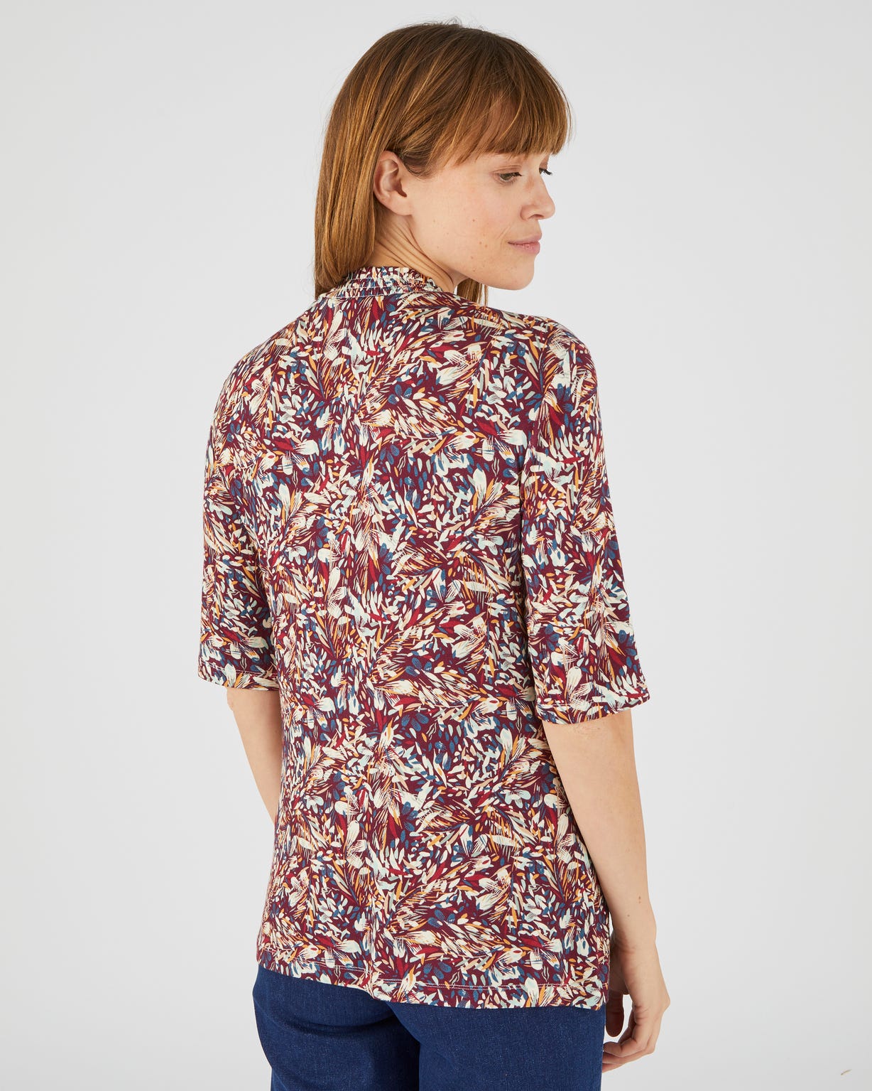 Tee-shirt viscose stretch