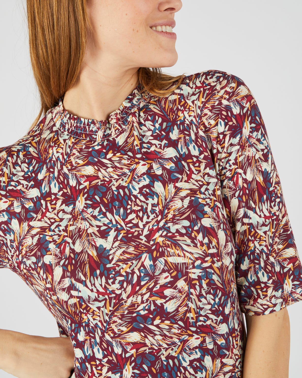 Tee-shirt viscose stretch