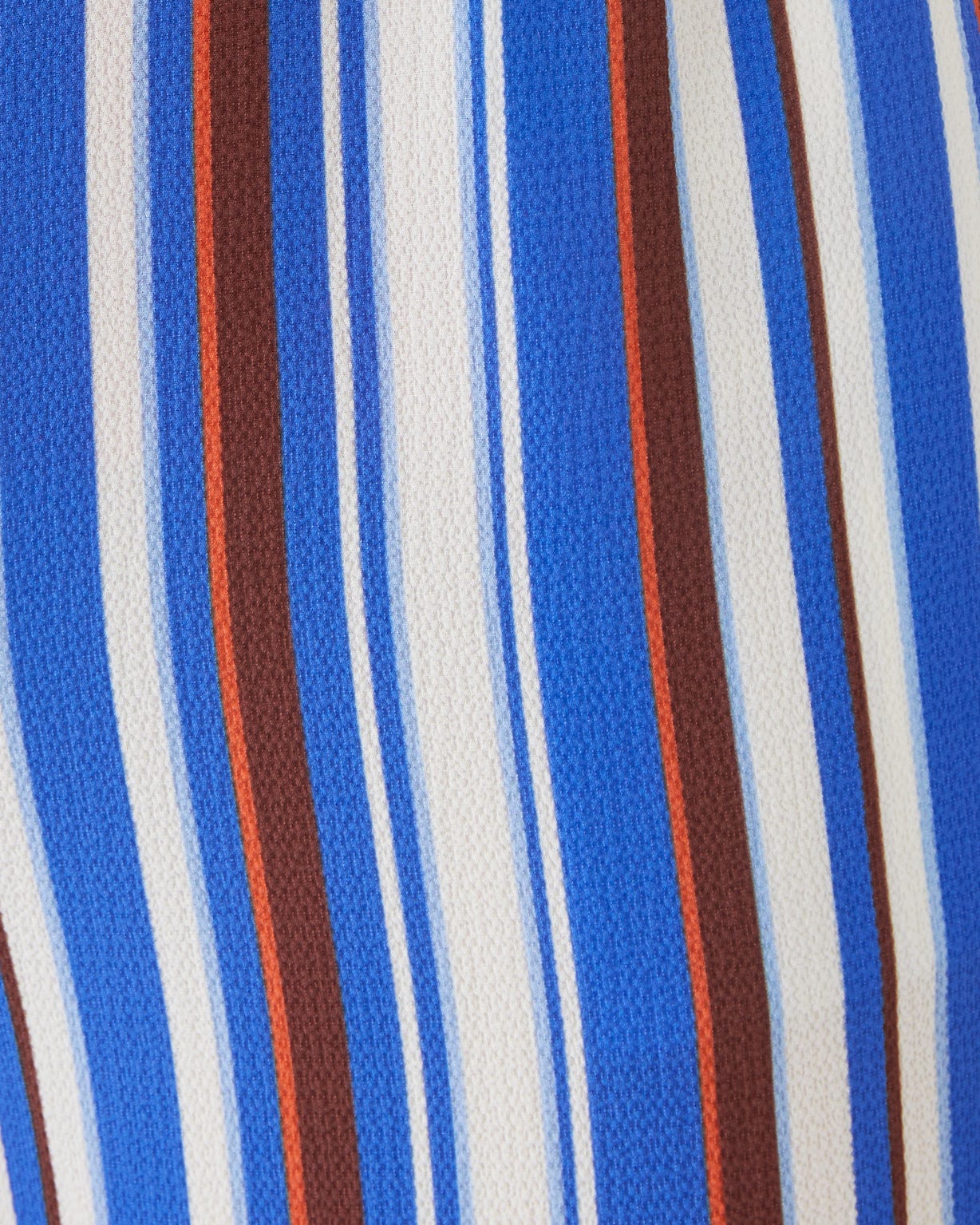 Pantalon rayé en crêpe léger