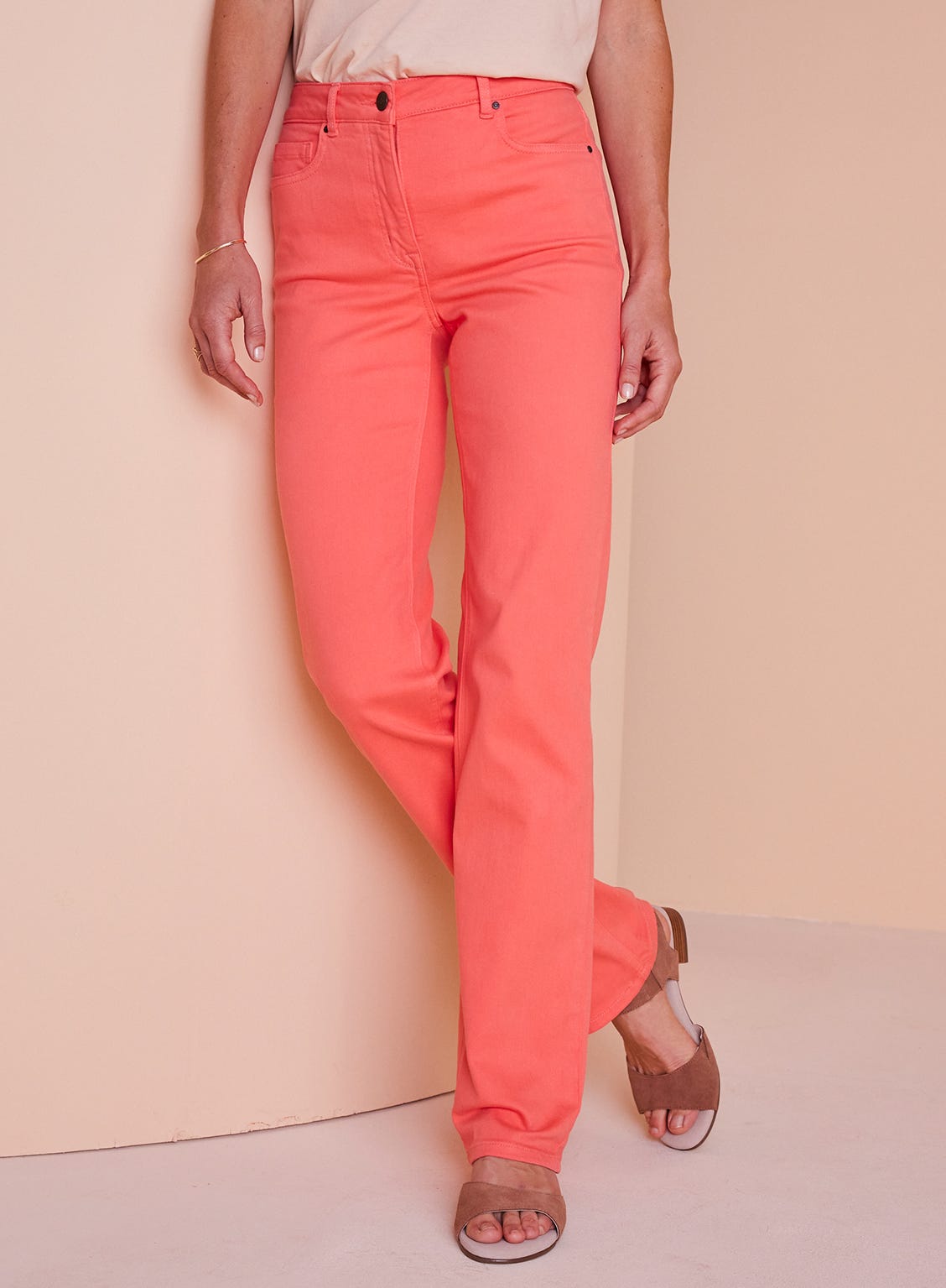 Jean coupe droite, 2 statures Perfect Fit by Damart