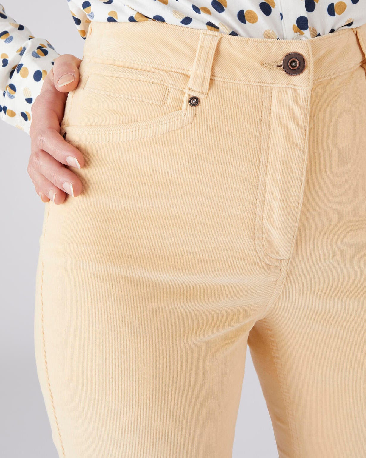 Pantalon velours milleraies Perfect Fit by Damart