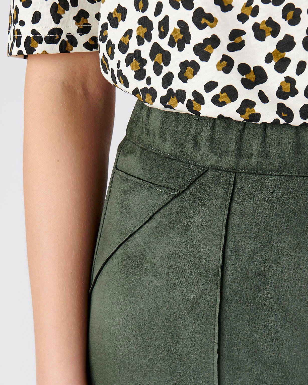 Pantalon suédine enfilable