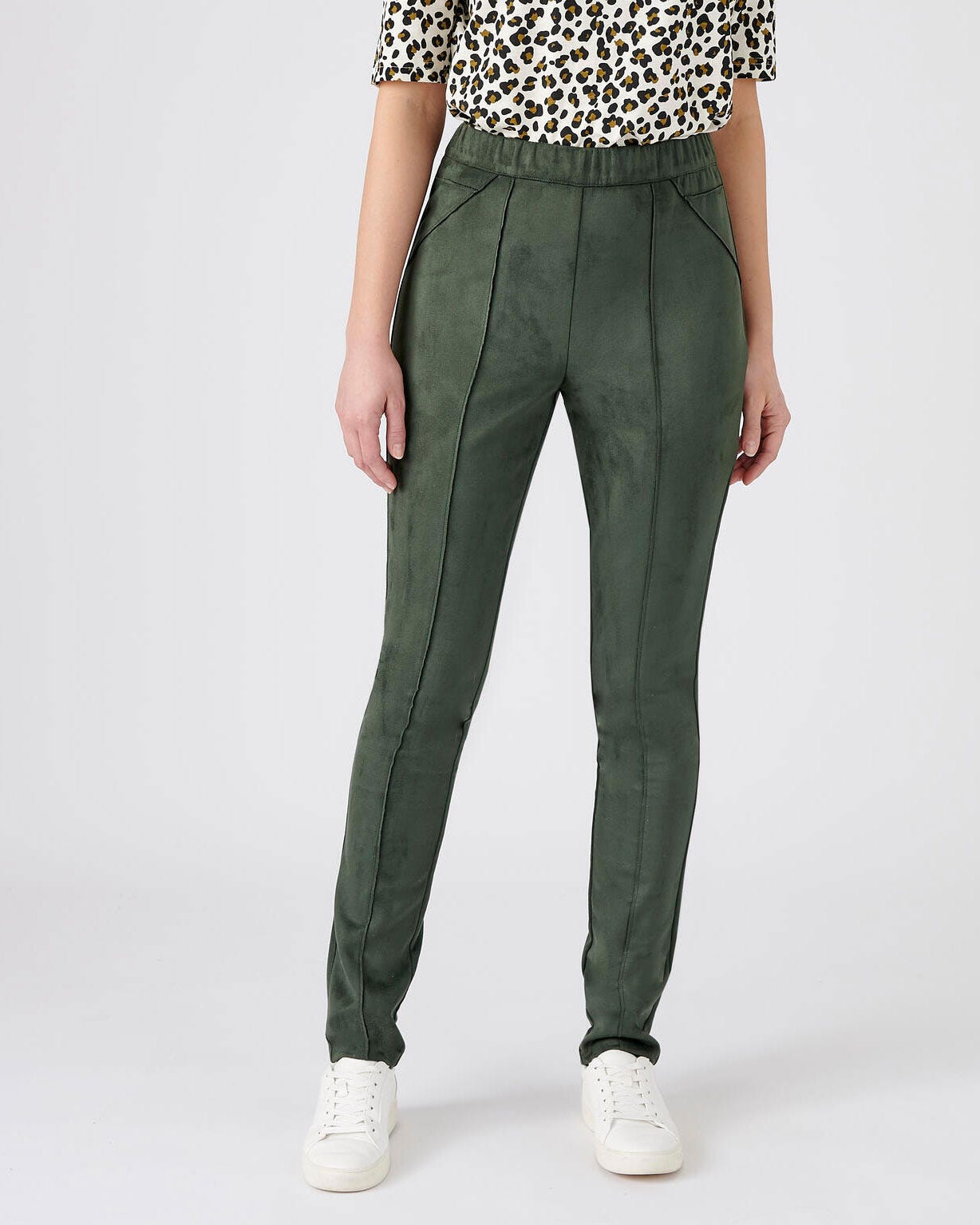 Pantalon suédine enfilable