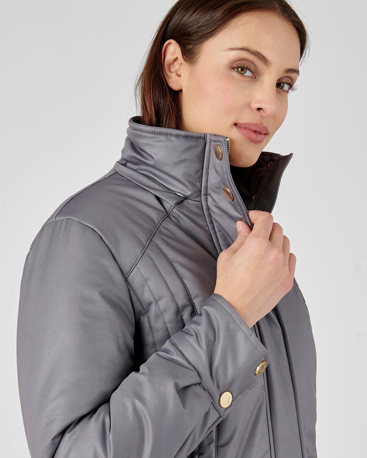 Parka Thermolactyl à piqûres fantaisie