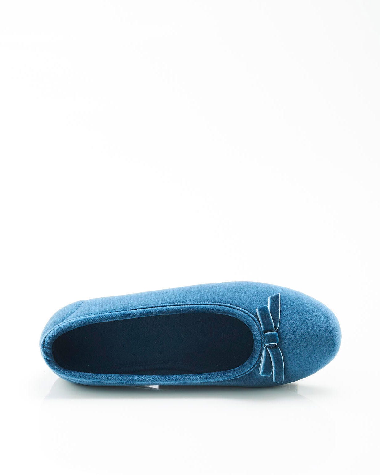 Chaussons aspect velours