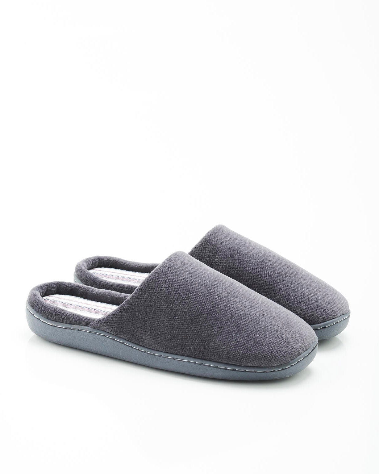 Mules en velours