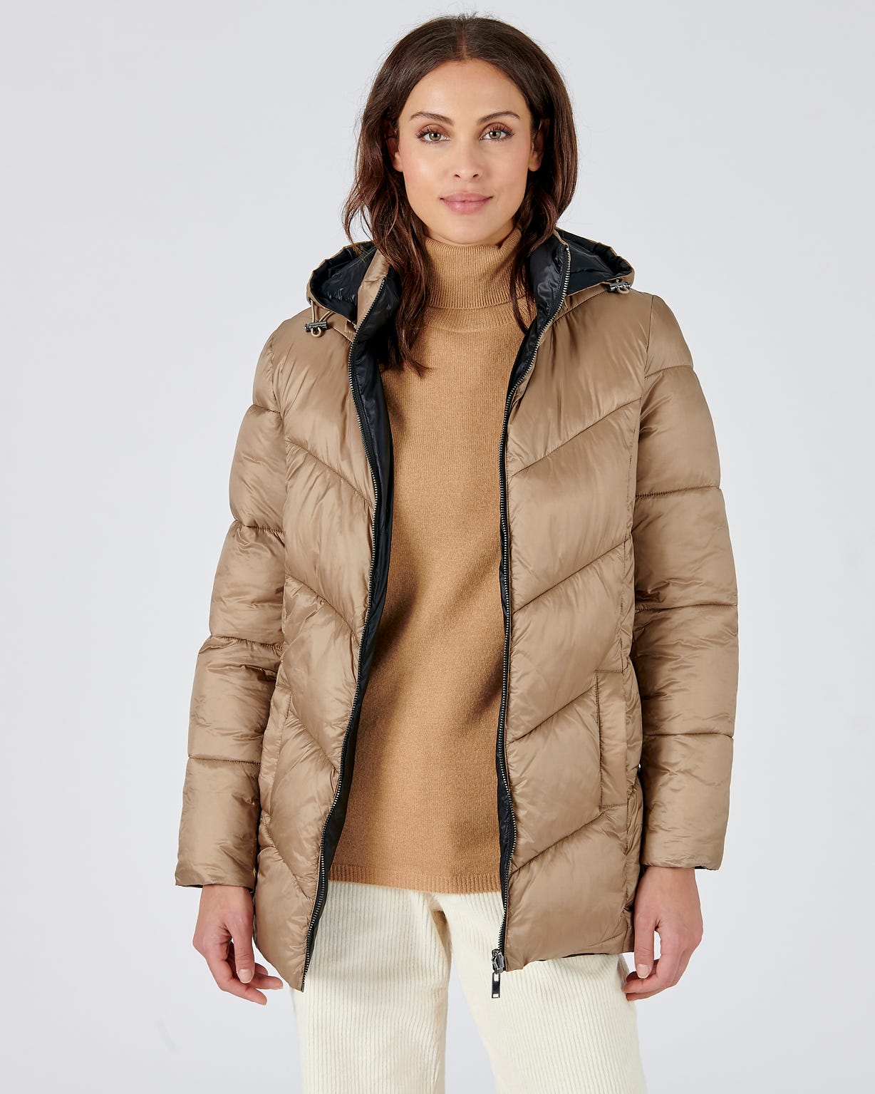 Doudoune légère et réversible