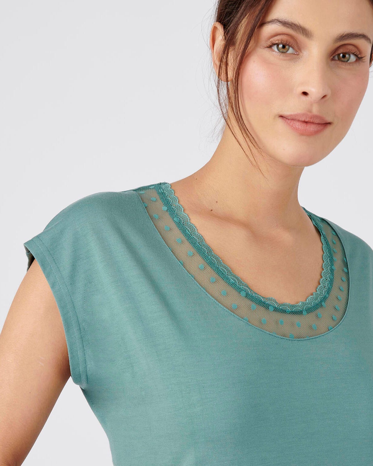 T-shirt  Thermol'love tulle plumetis