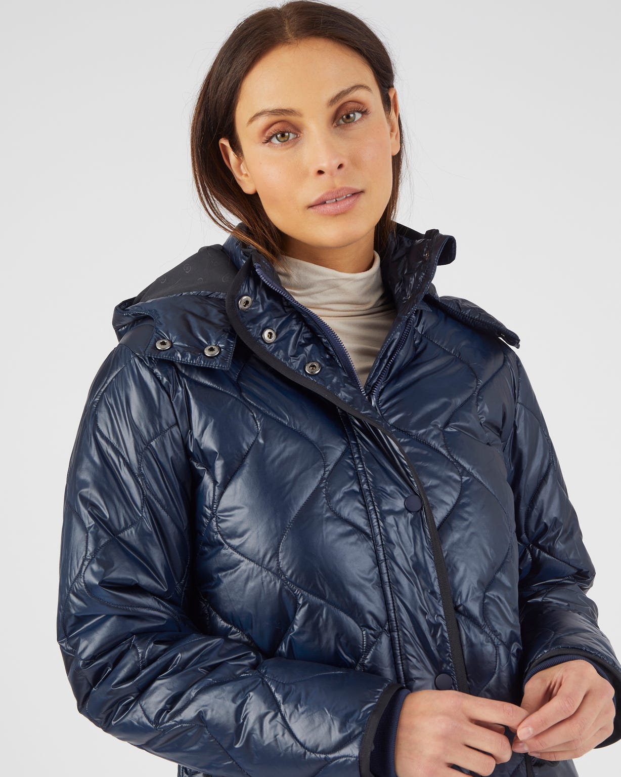 Maxi-doudoune brillante Thermolactyl