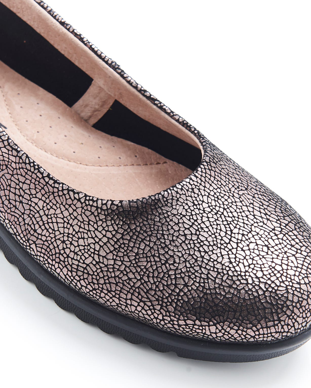 Ballerines compensées