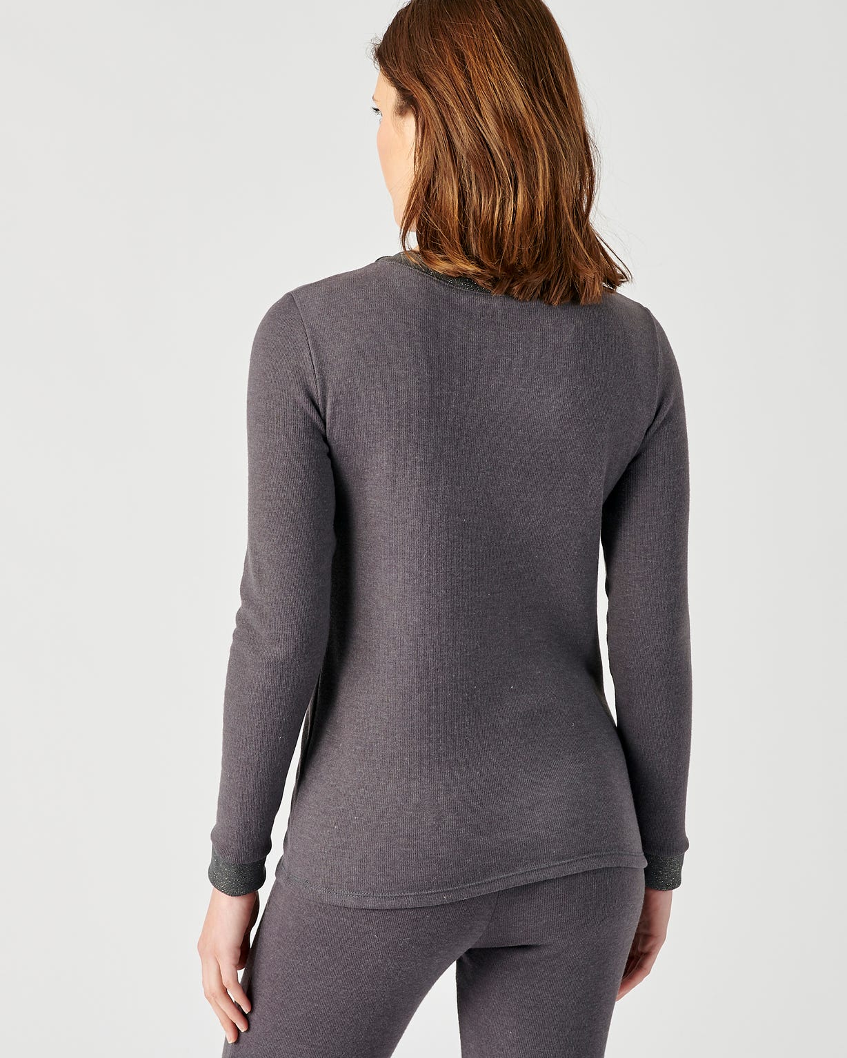 Sweat-shirt femme molleton gratté Thermolactyl Sensitive