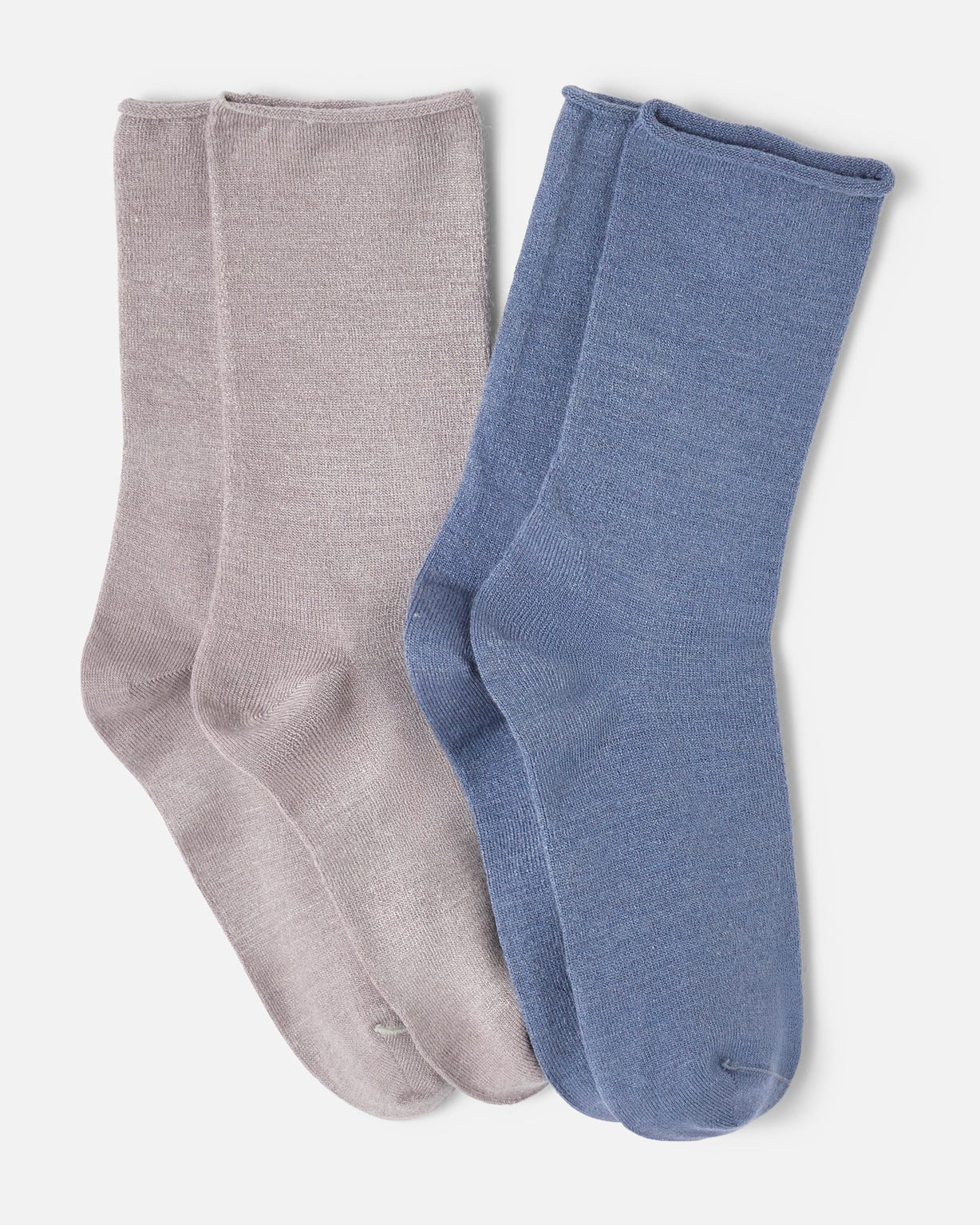 Lot de 2 paires de chaussettes soie et Thermolactyl