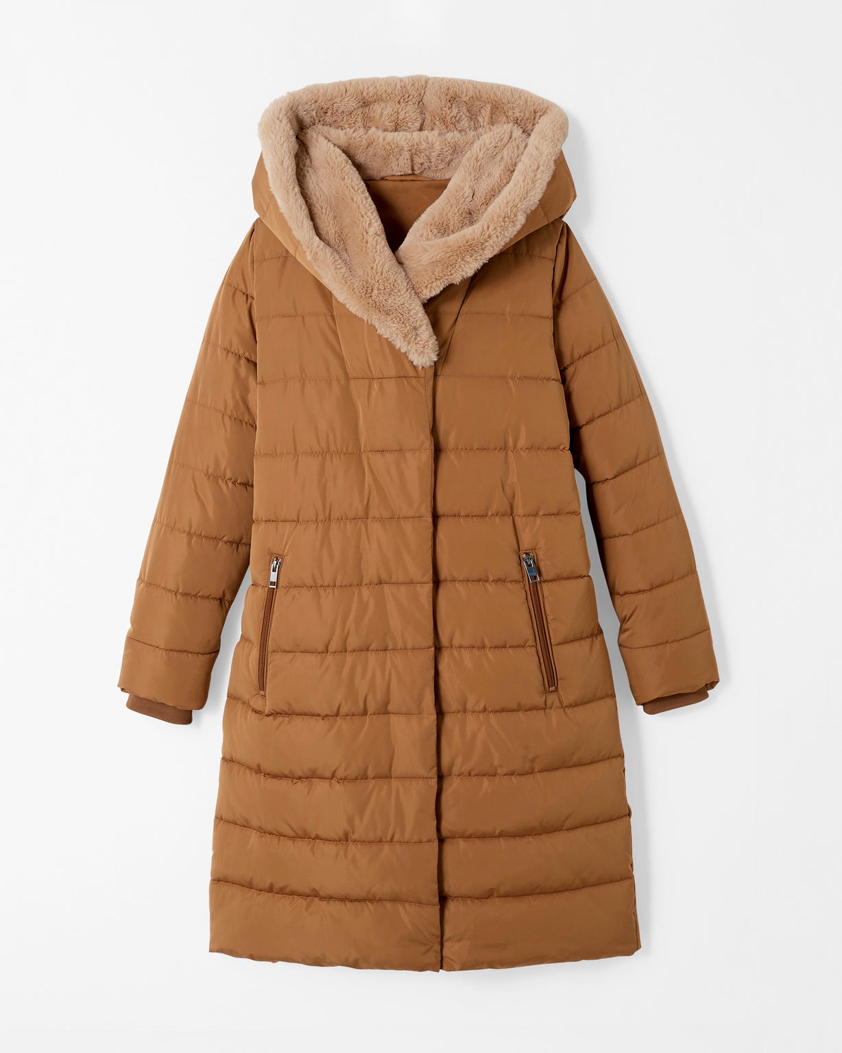 Longue doudoune à col large Thermolactyl