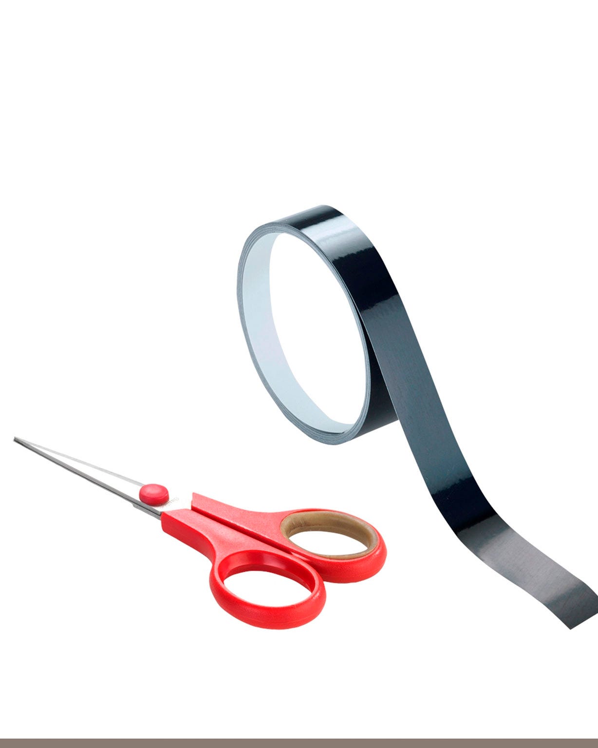 Bande réfléchissante noire pour vélo