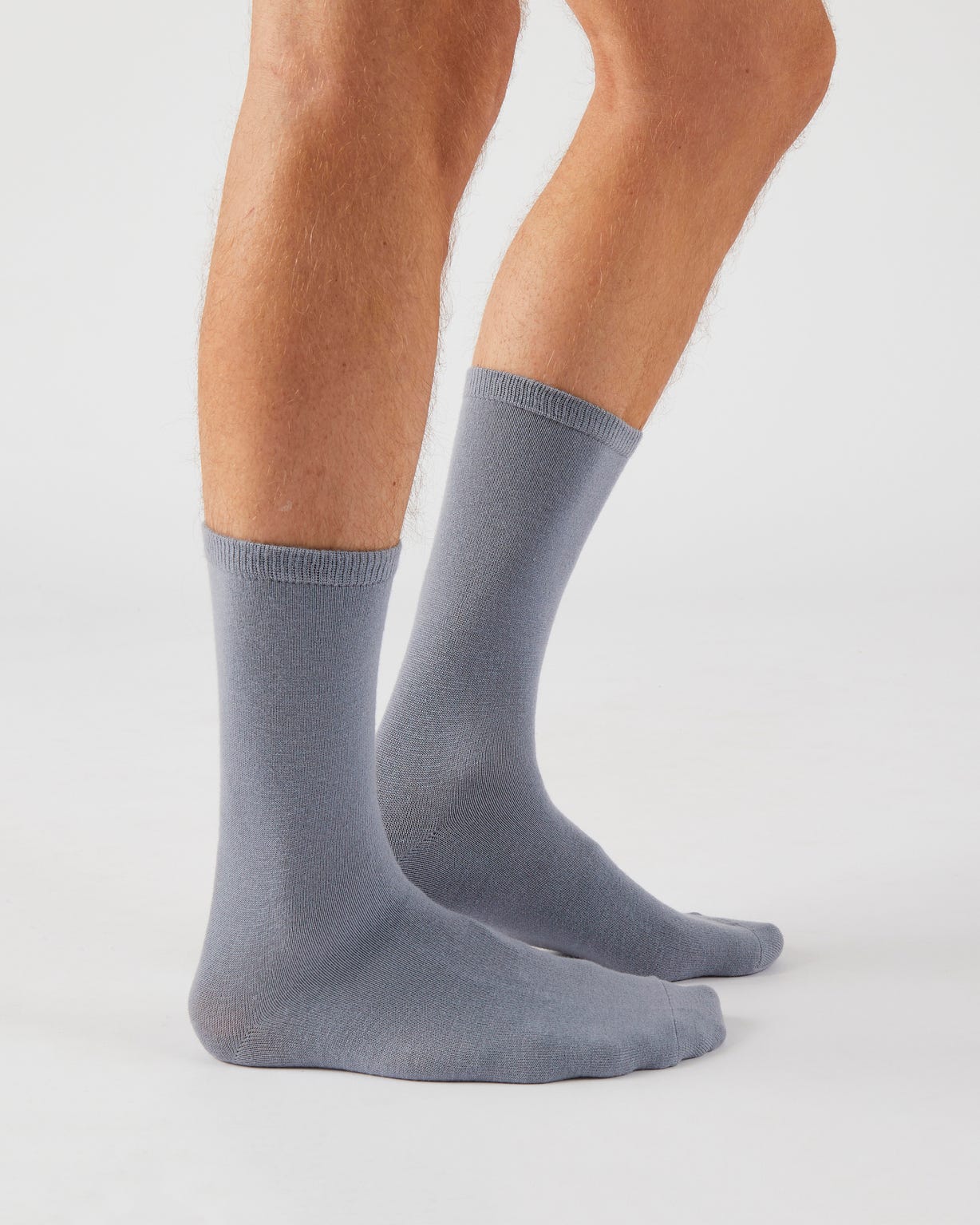 Lot de 2 paires de mi-chaussettes avec cachemire