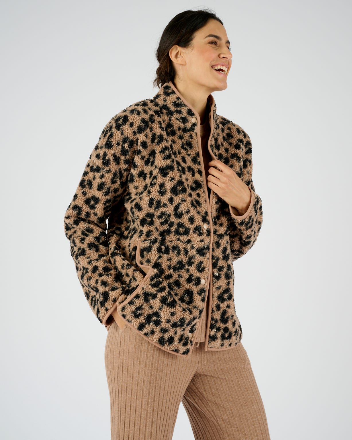 Veste d'intérieur Thermolactyl en maille moutonnée
