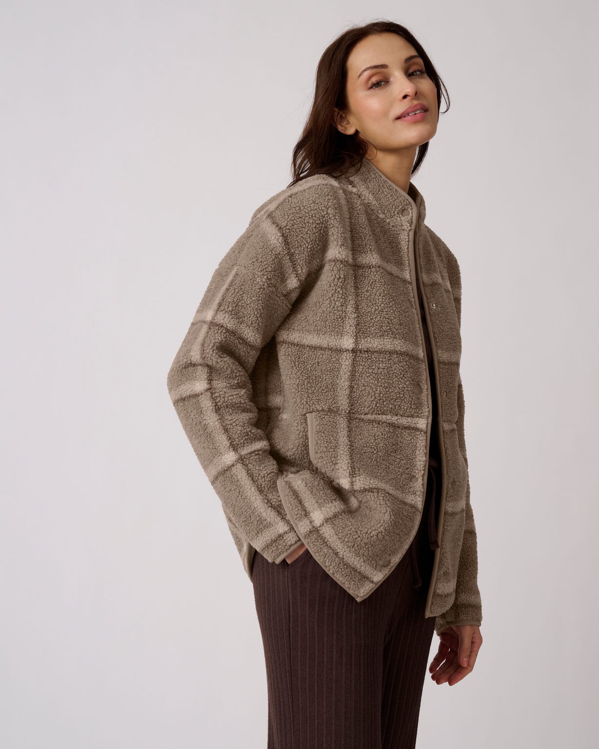 Veste d'intérieur Thermolactyl en maille moutonnée