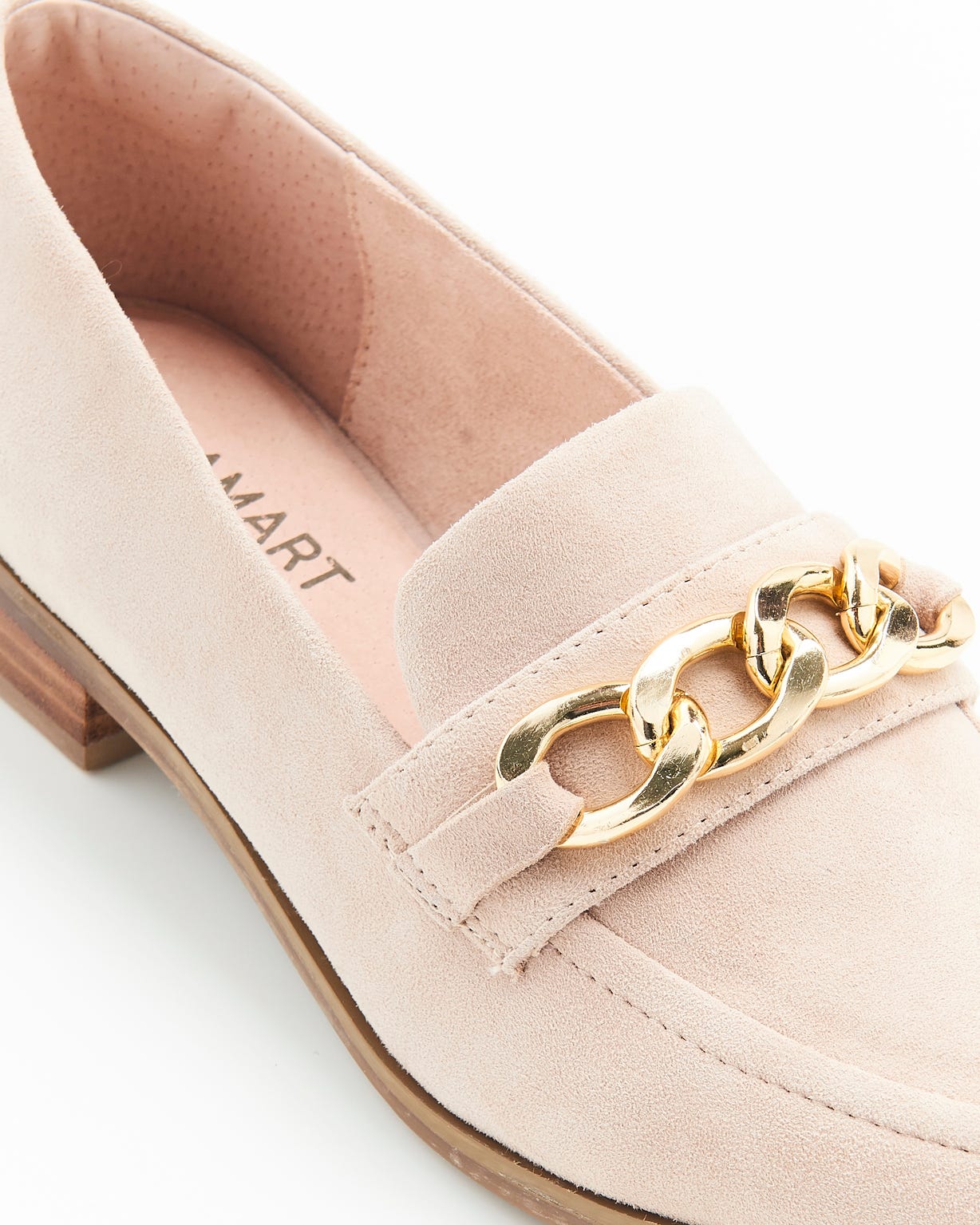 Mocassins aspect nubuck avec boucle