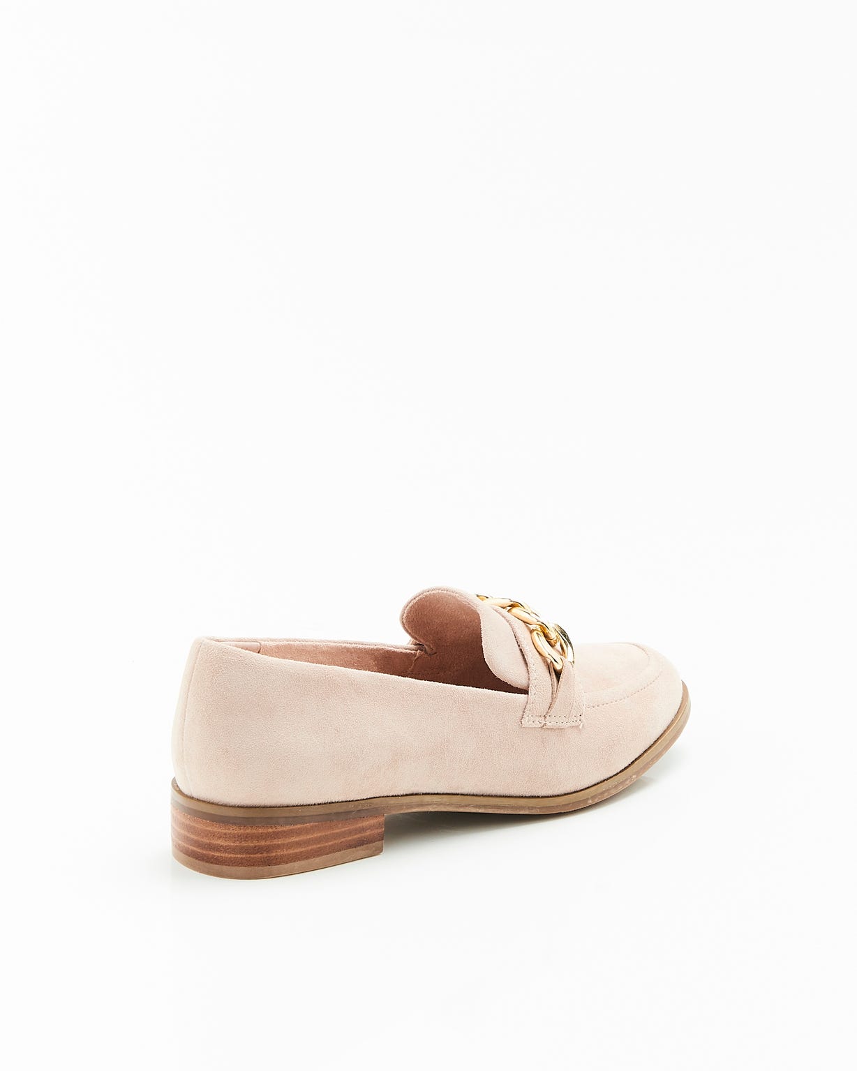 Mocassins aspect nubuck avec boucle