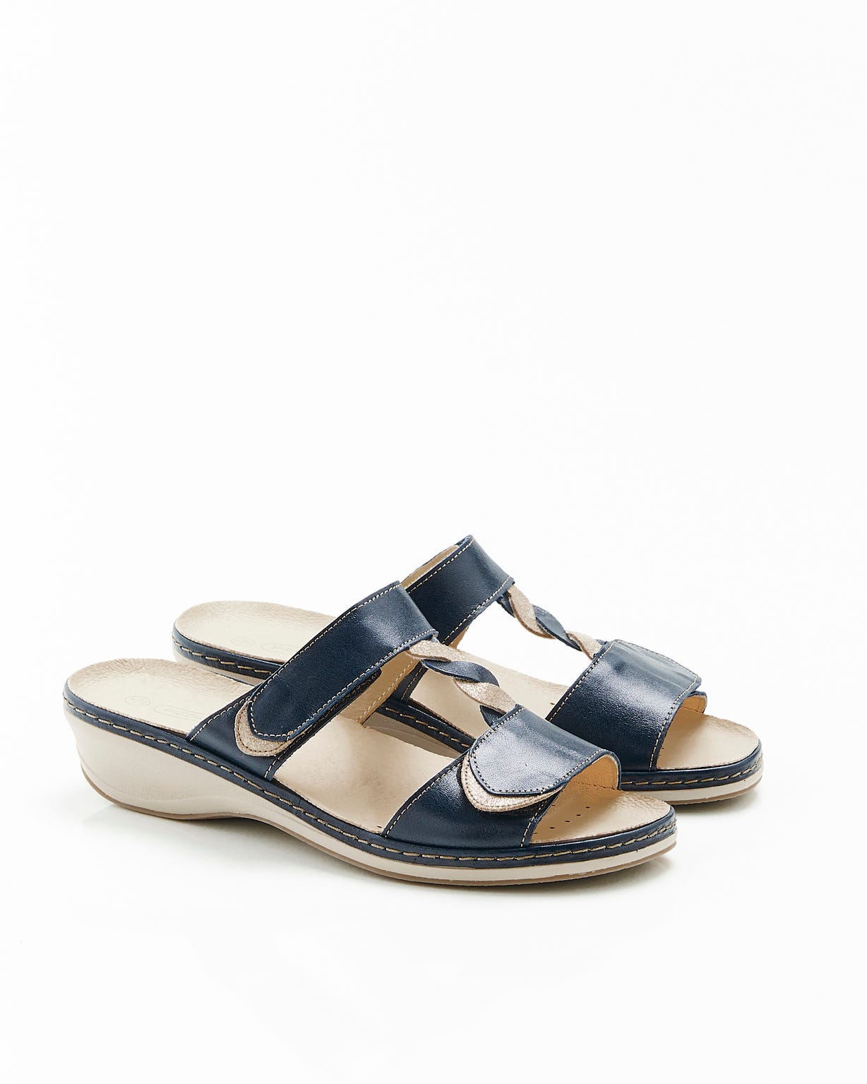 Mules irisées ouverture totale Piedical