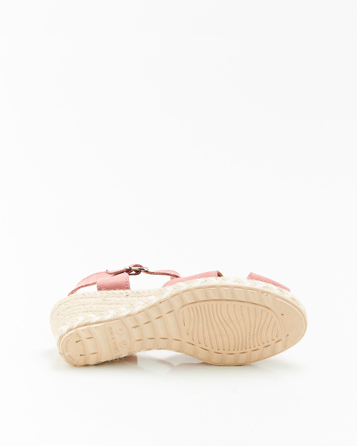 Sandales compensées tressées