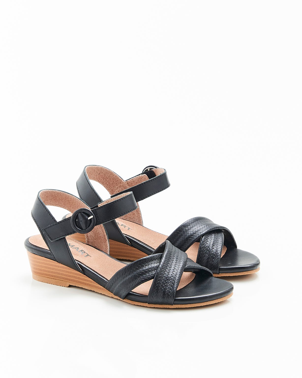 Sandales à brides fantaisie