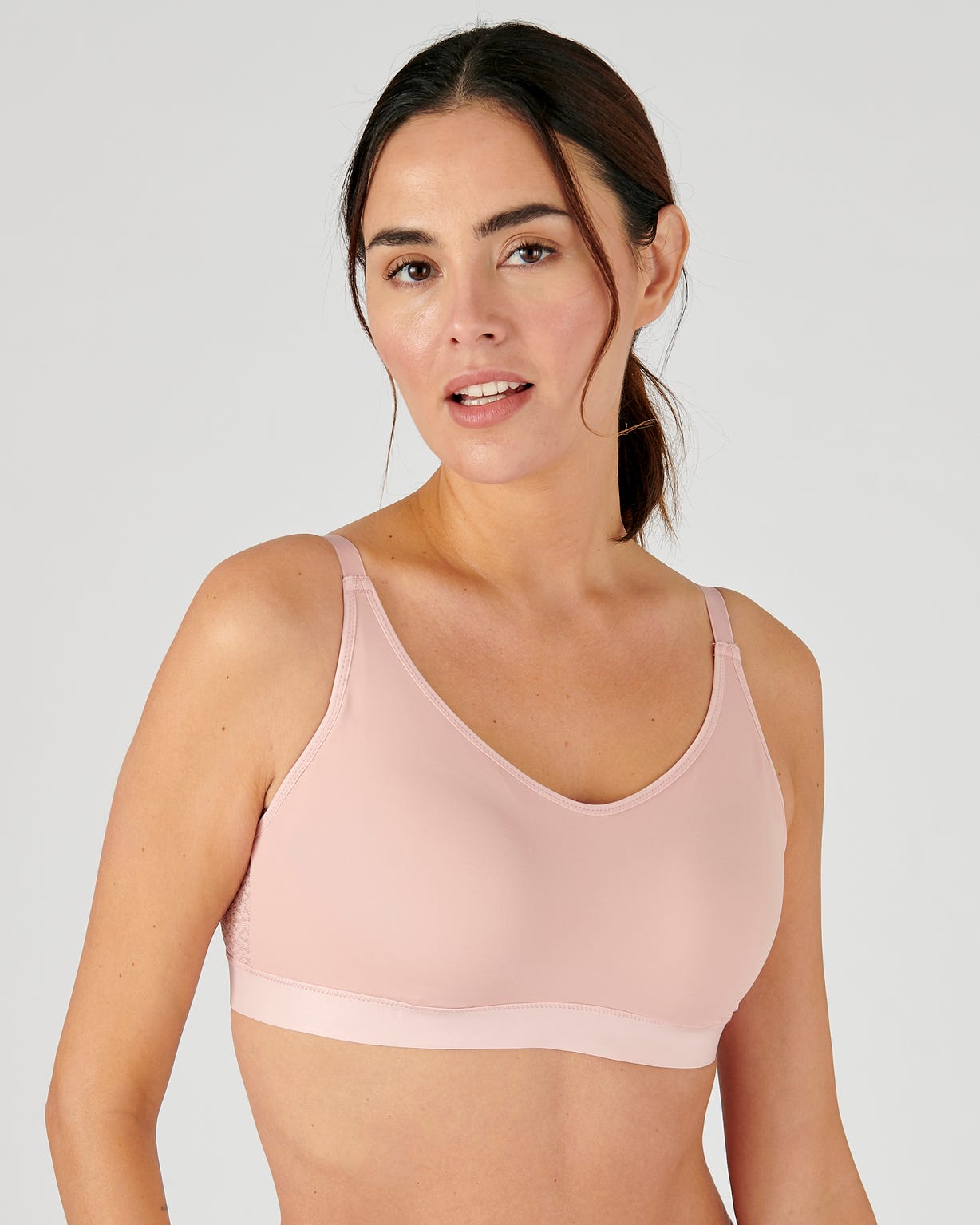 Soutien-gorge brassière sans armatures avec agrafes Climatyl