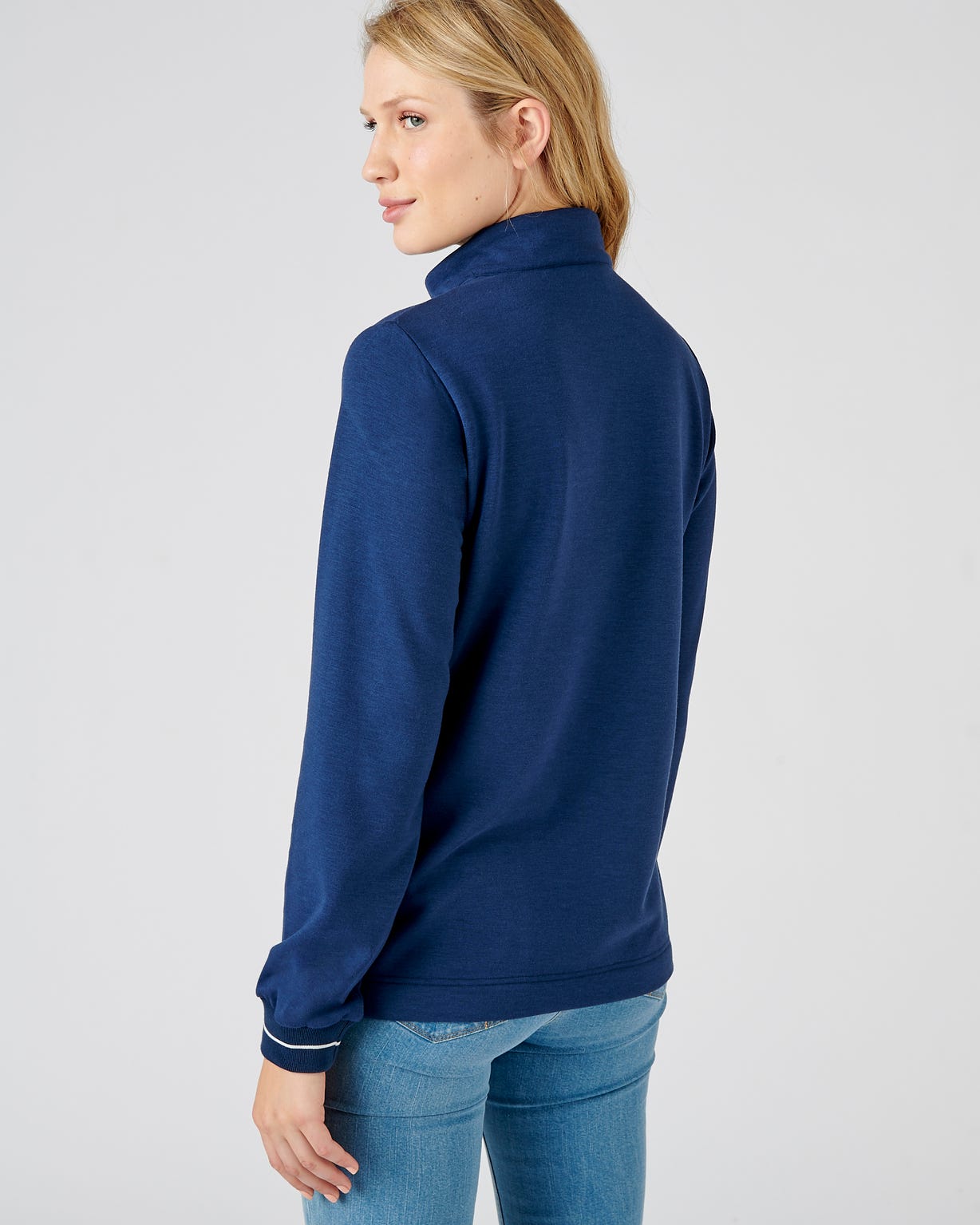 Sweat-shirt en molleton gratté
