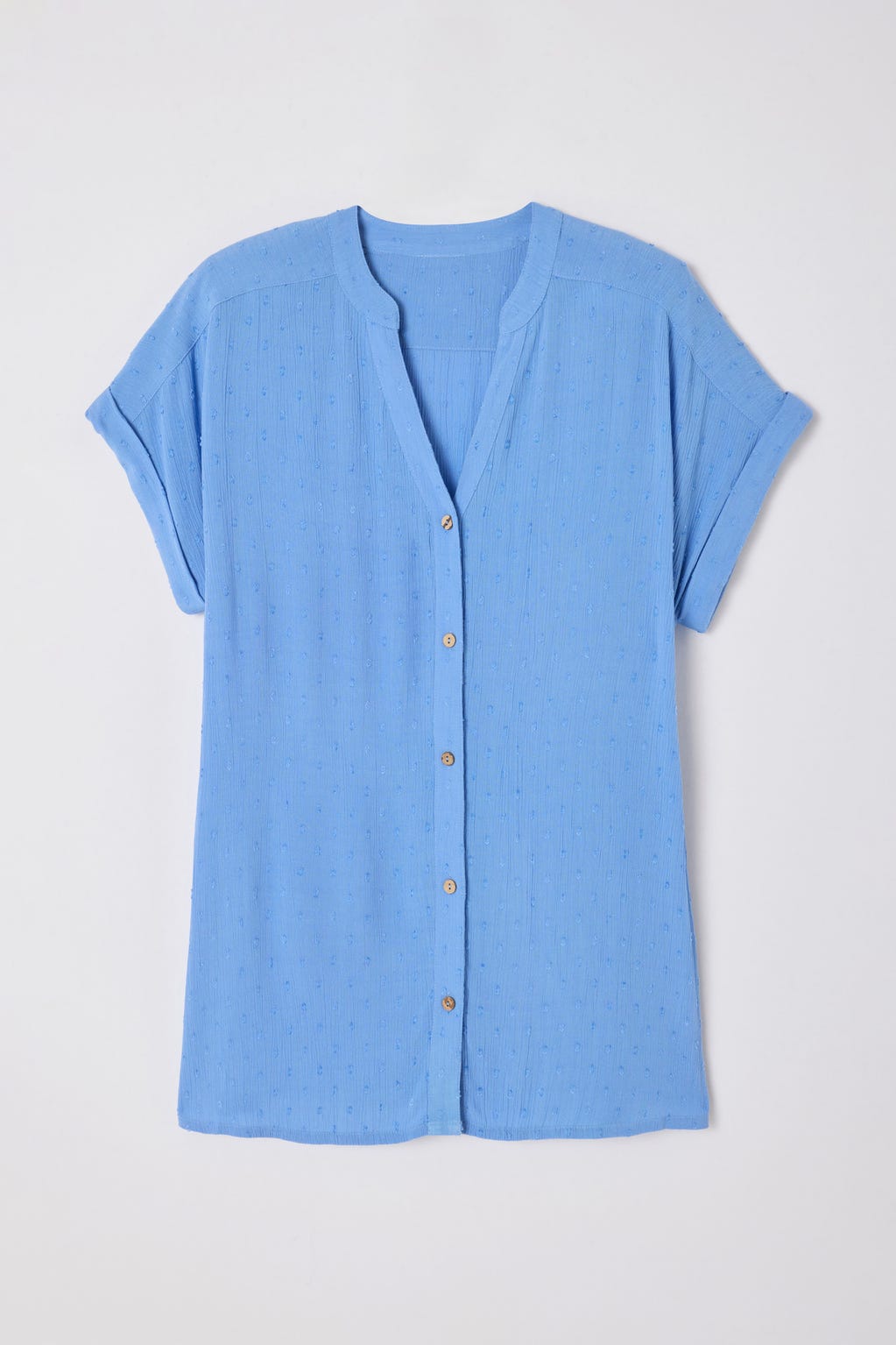 Chemisier crépon *pure viscose Lenzing(TM) EcoVero(TM)