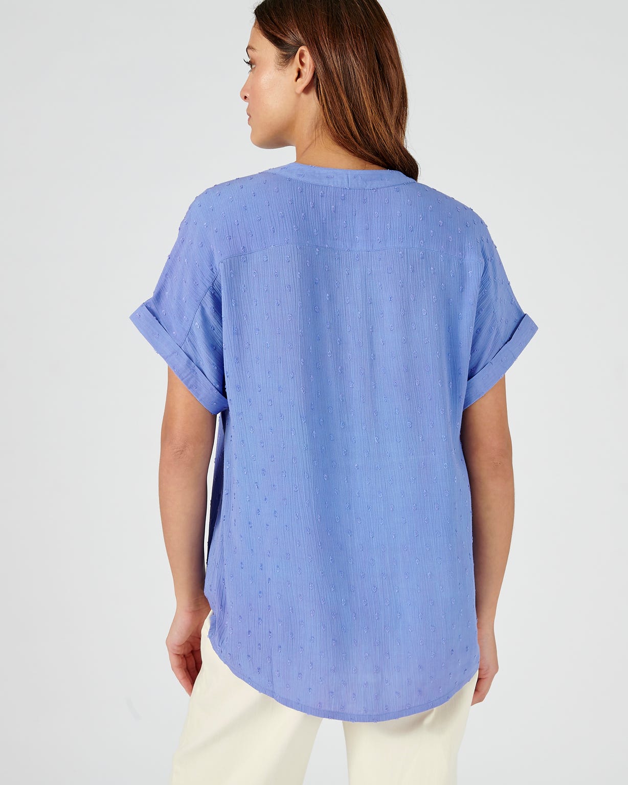 Chemisier crépon *pure viscose Lenzing(TM) EcoVero(TM)