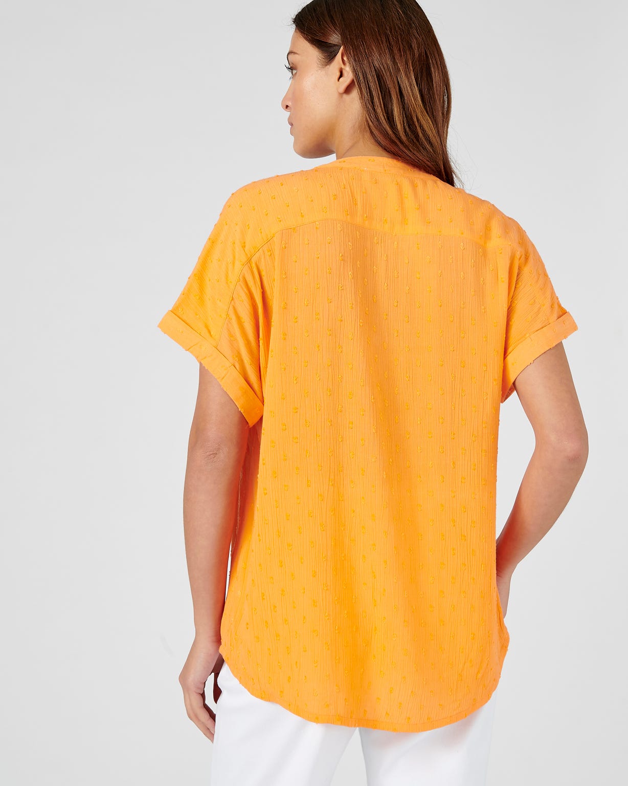 Chemisier crépon *pure viscose Lenzing(TM) EcoVero(TM)