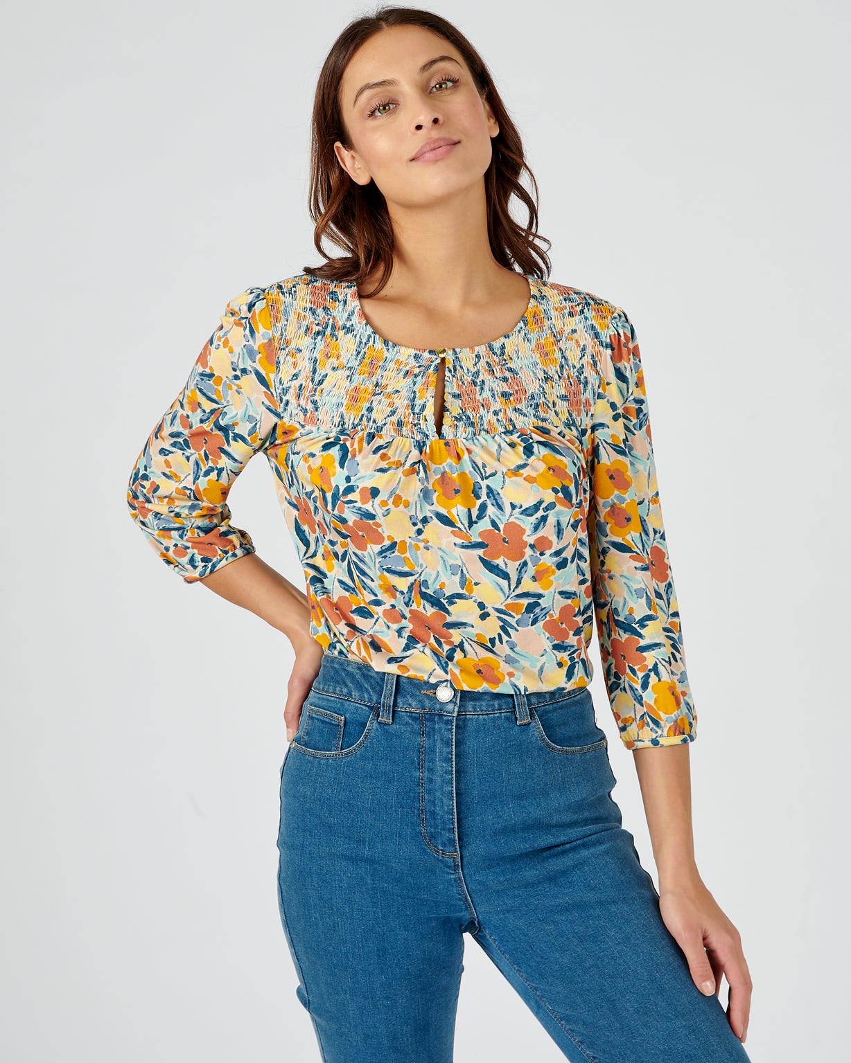 Blouse fluide viscose stretch