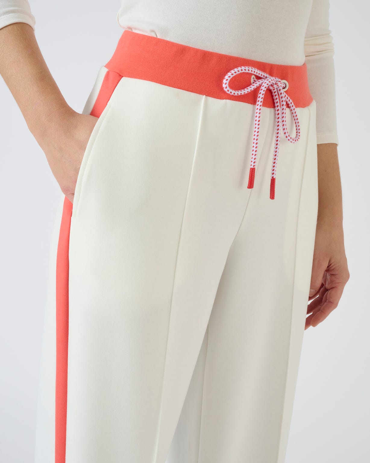Pantalon large sport-chic