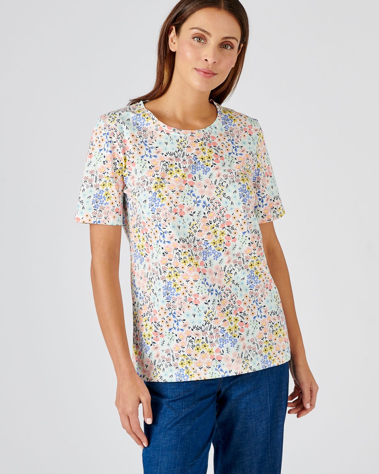 T-shirt imprimé pur coton