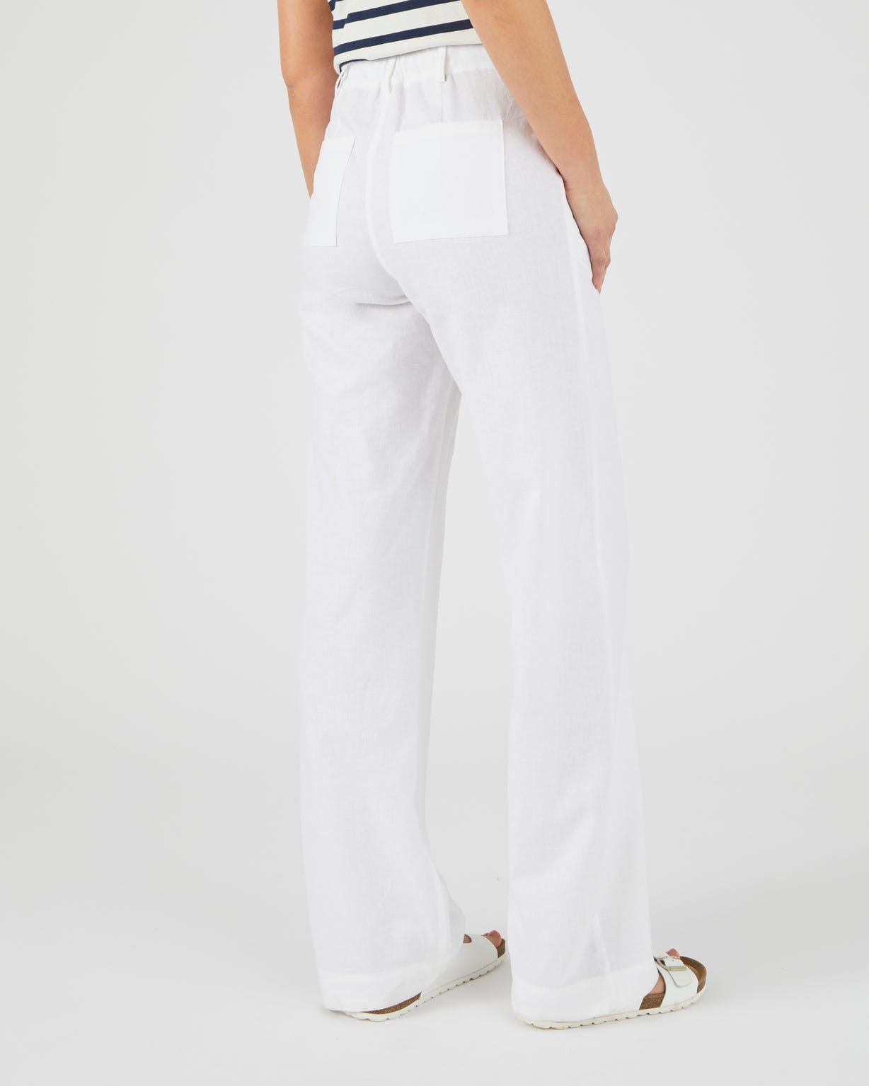 Pantalon large mélange lin Climatyl