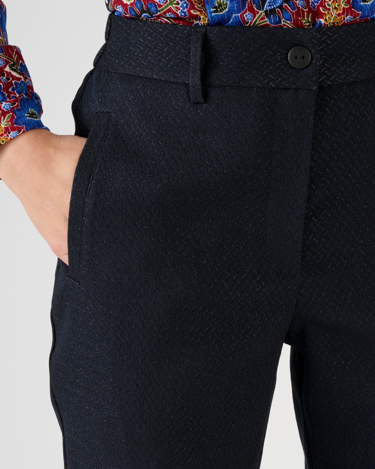 Pantalon jacquard