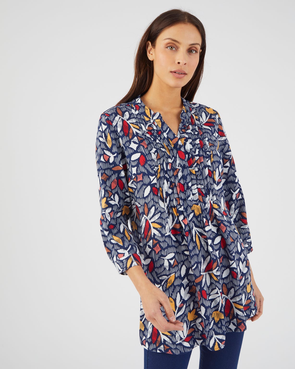 Tunique pure viscose fluide et souple