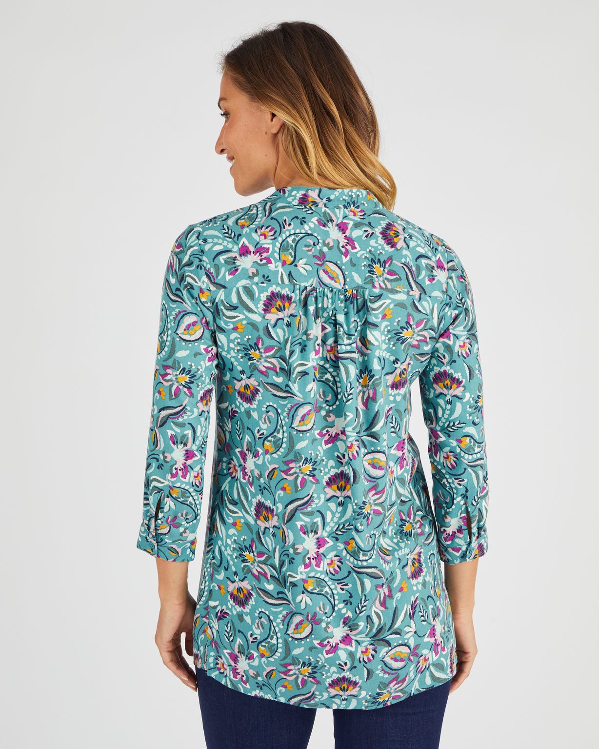 Tunique pure viscose fluide et souple