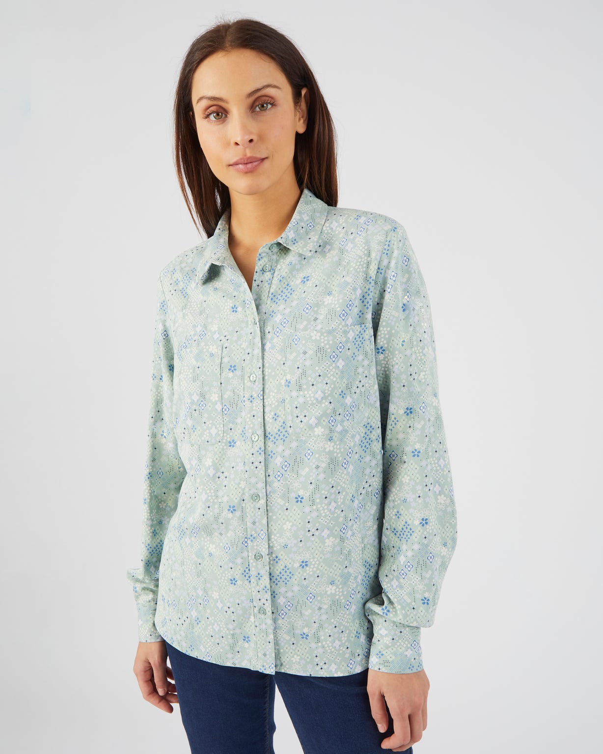 Chemisier imprimé pure viscose