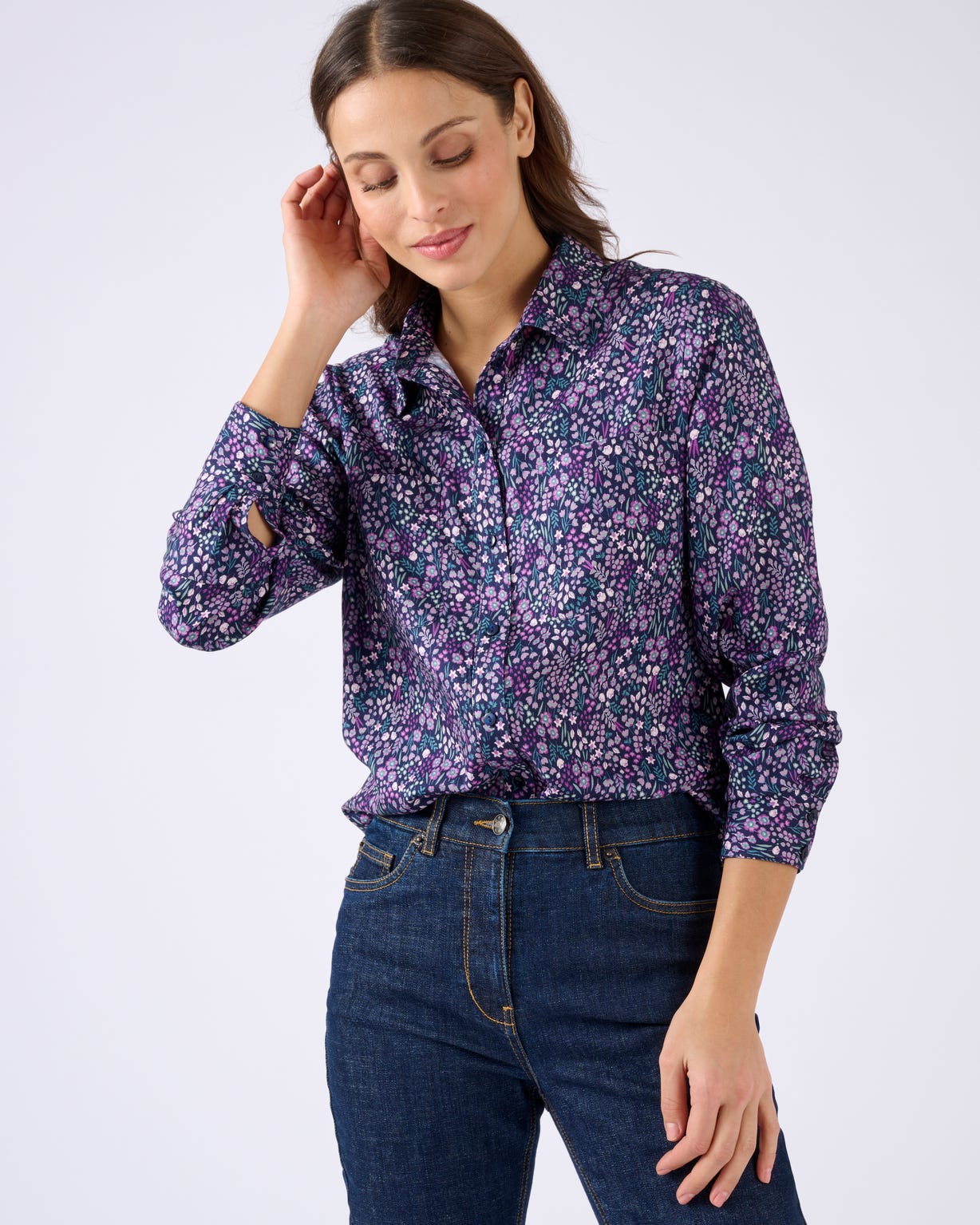 Chemisier imprimé pure viscose