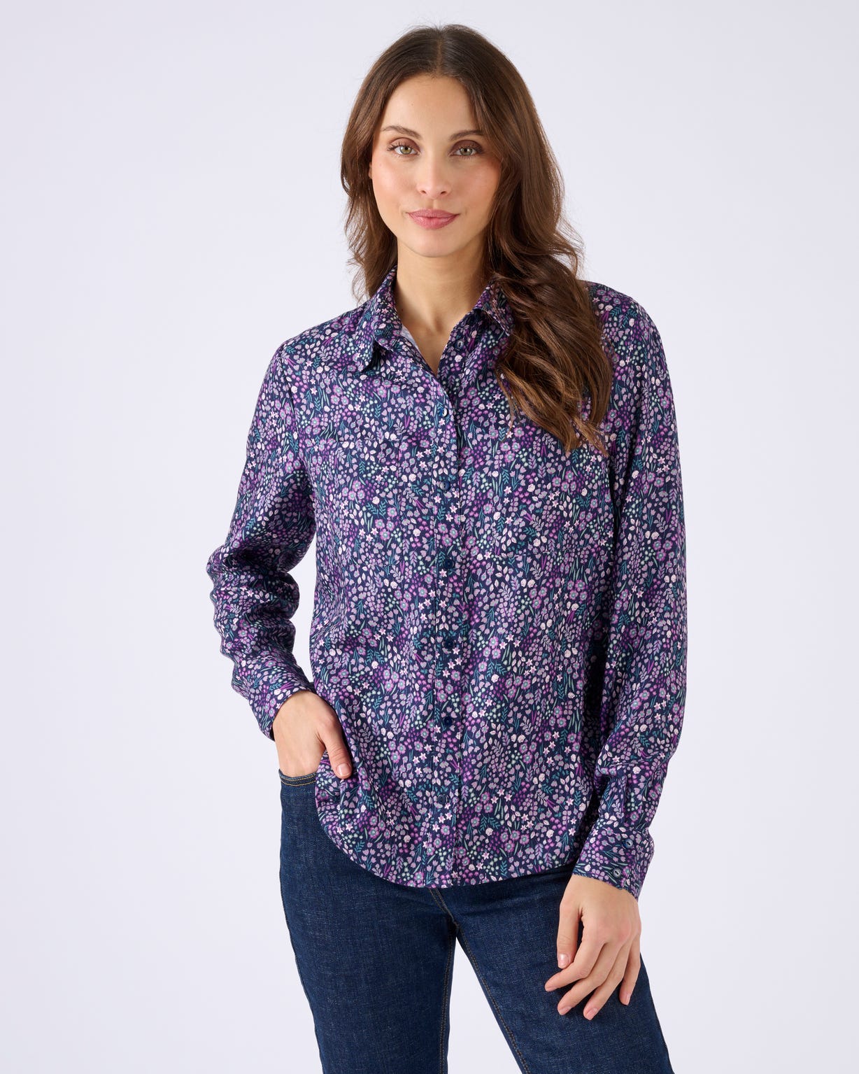 Chemisier imprimé pure viscose