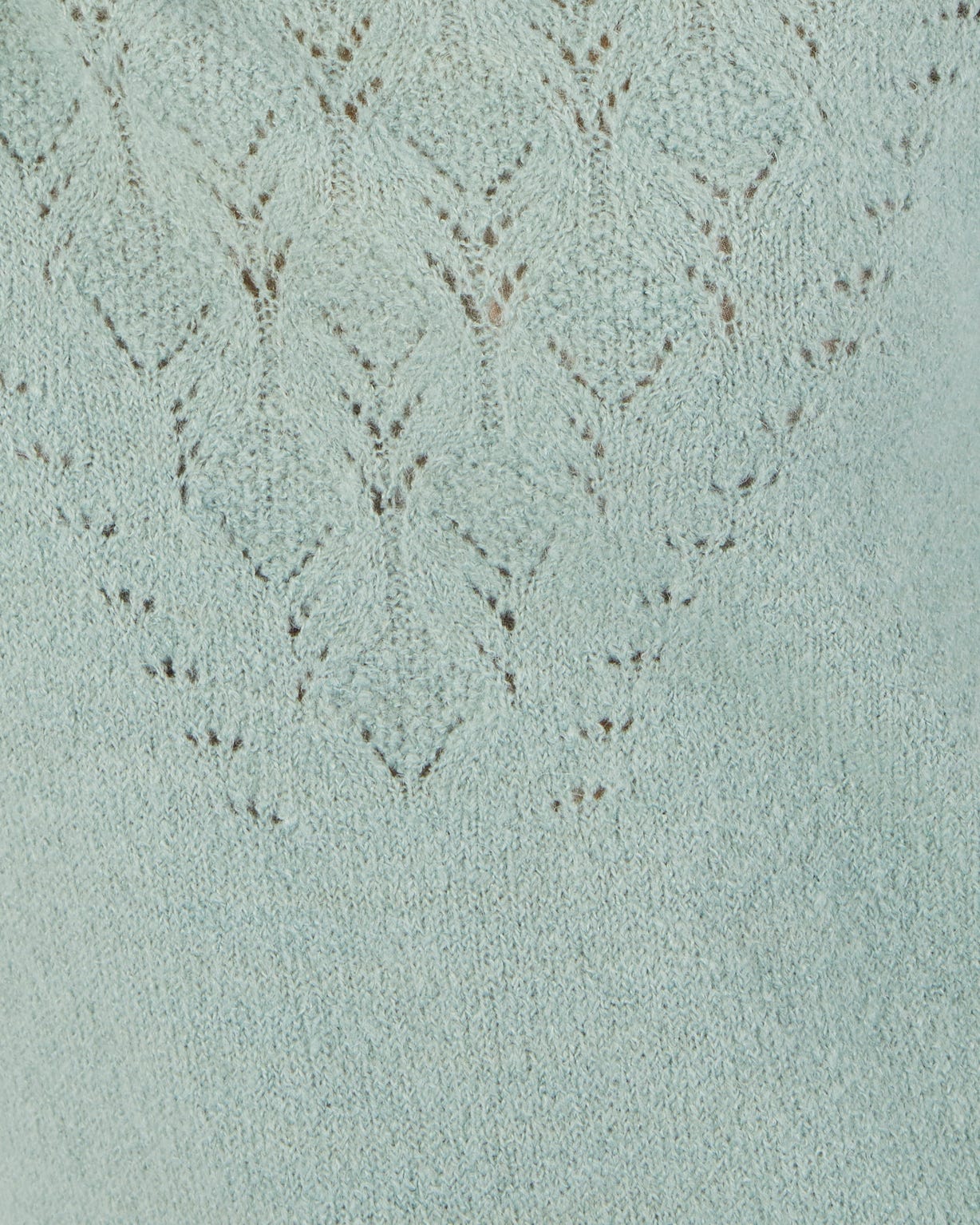 Pull maille ajourée mélange alpaga