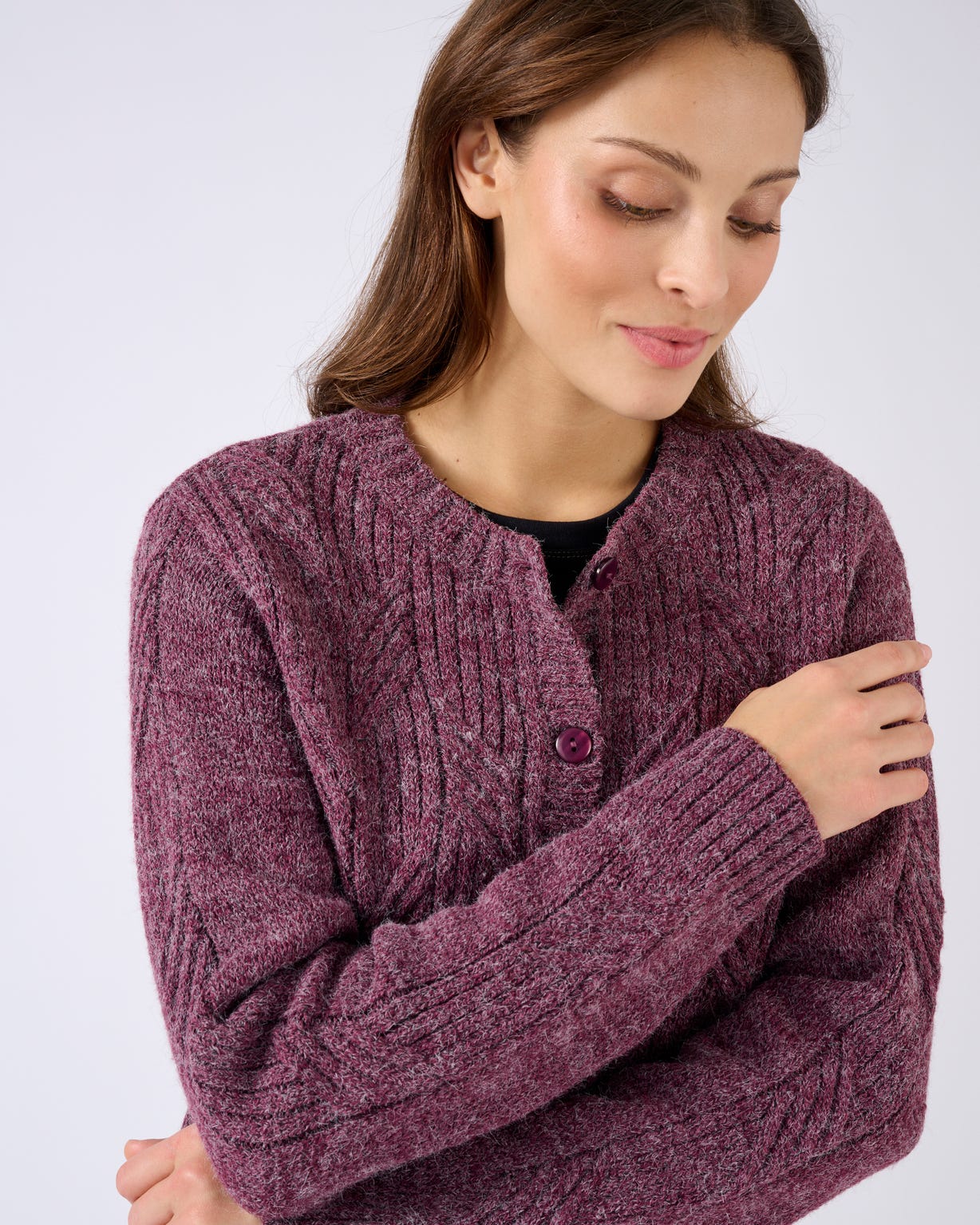 Cardigan maille chinée Thermolactyl