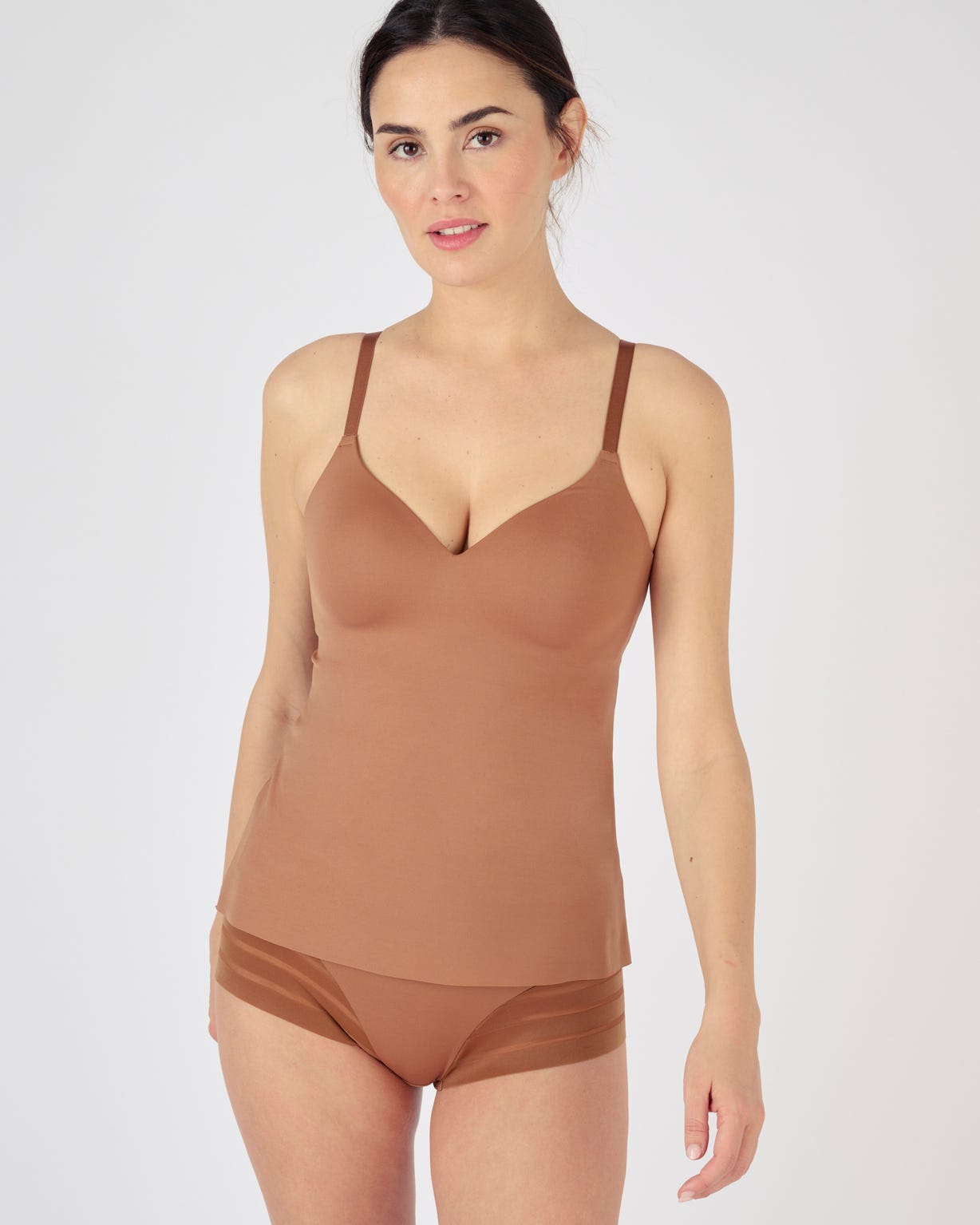 Caraco invisible by Damart avec brassière intégrée