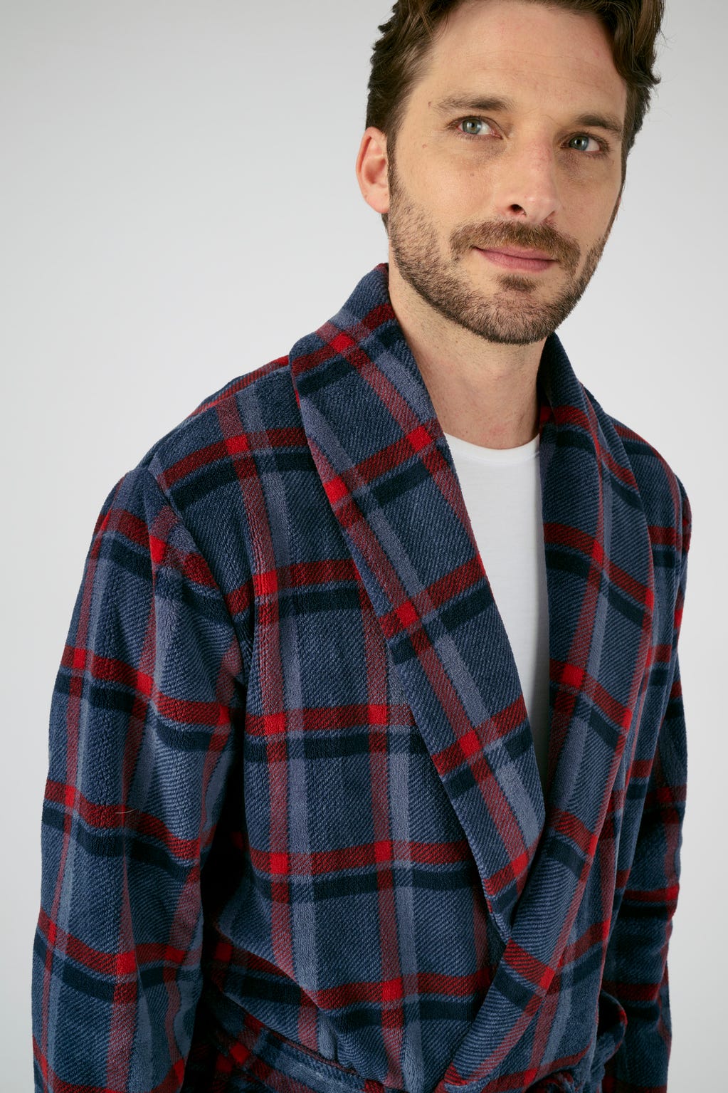 Robe de chambre Thermolactyl à carreaux