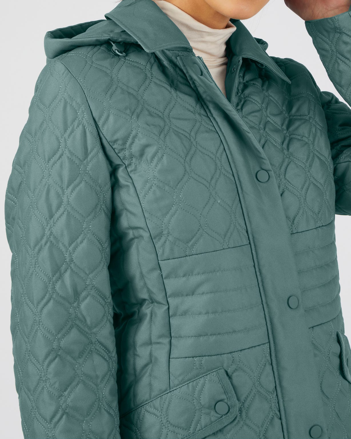 Parka toucher peau de pêche