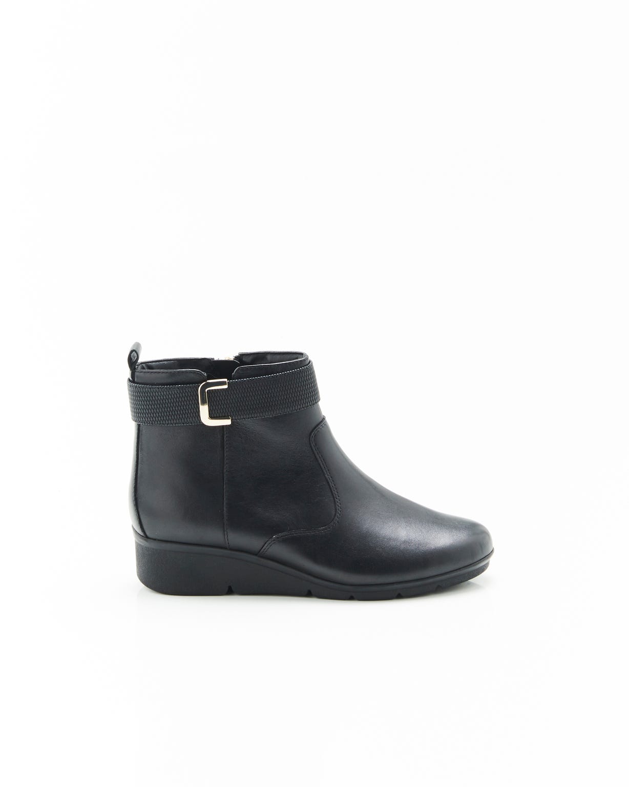 Boots compensés à boucle Amortyl