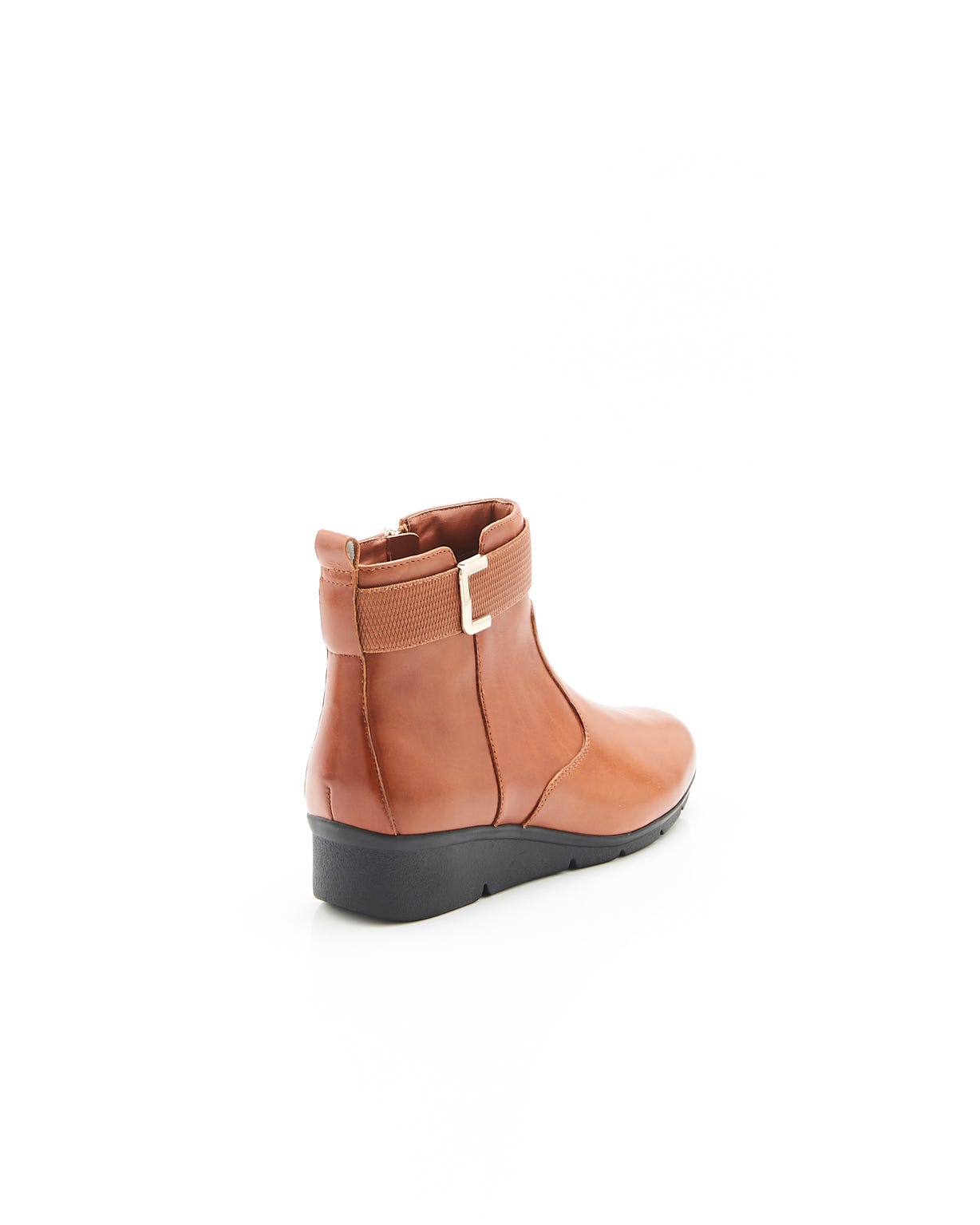 Boots compensés à boucle Amortyl