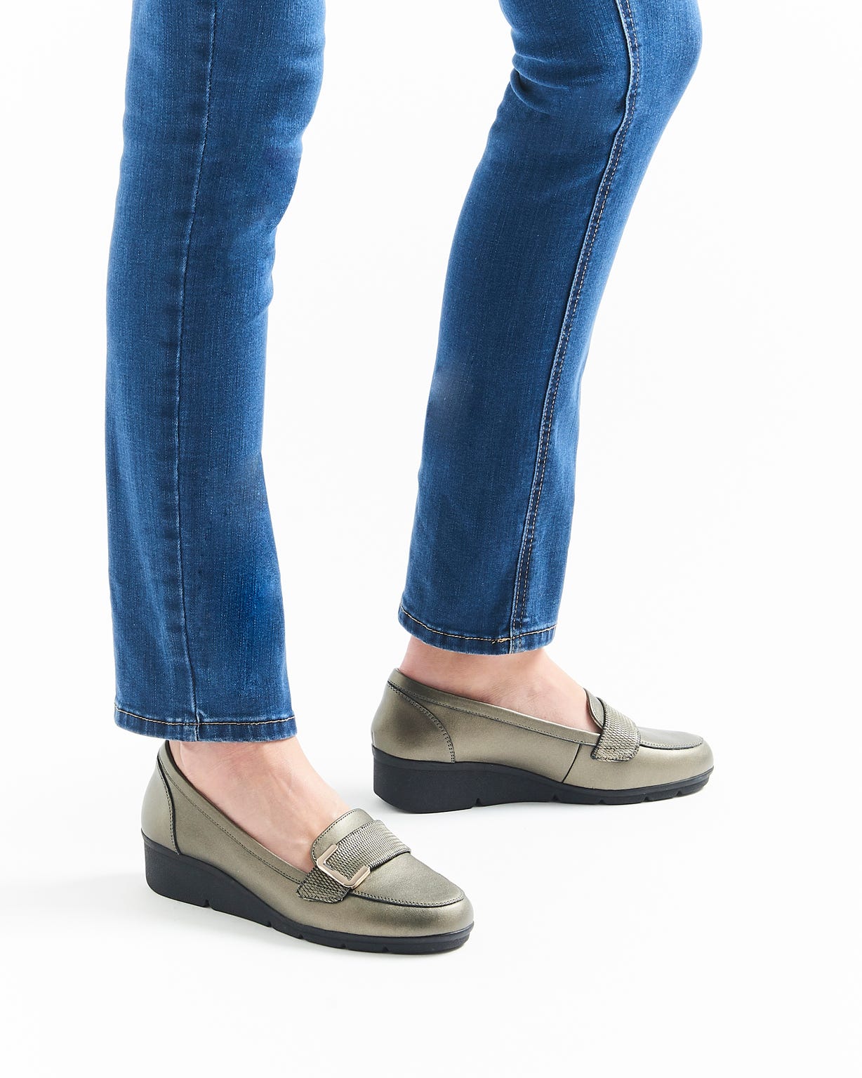 Mocassins compensés Amortyl