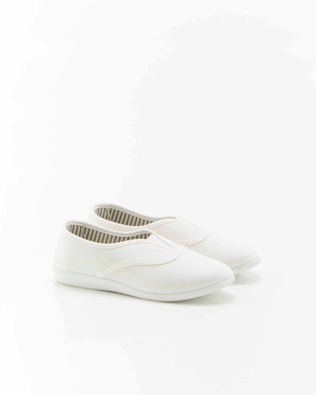 Chaussons dessus toile